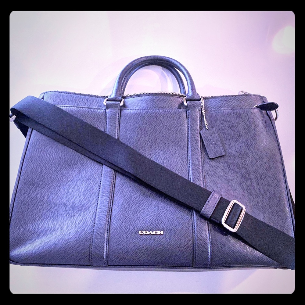 100% Coach - Large Briefcase -  Two Tone